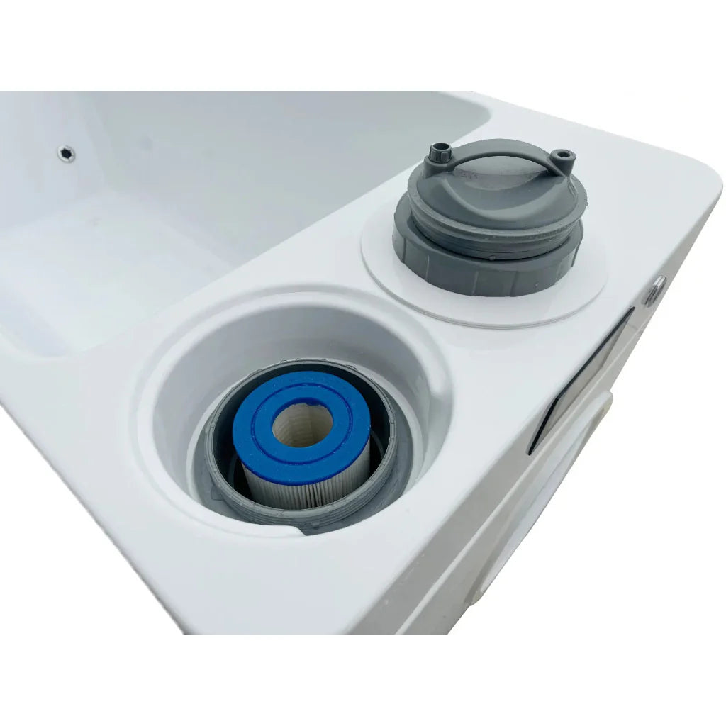 Serenza Wellness Premium Cold Plunge with Built-In Chiller