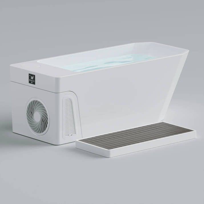 Serenza Wellness Premium Cold Plunge with Built-In Chiller